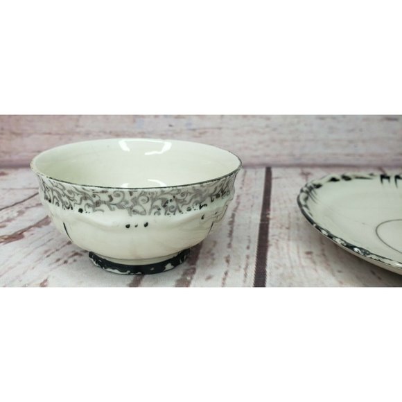 Rare Vintage Mitterteich Bavaria Mini Tea Cup And Saucer - Picture 8 of 11